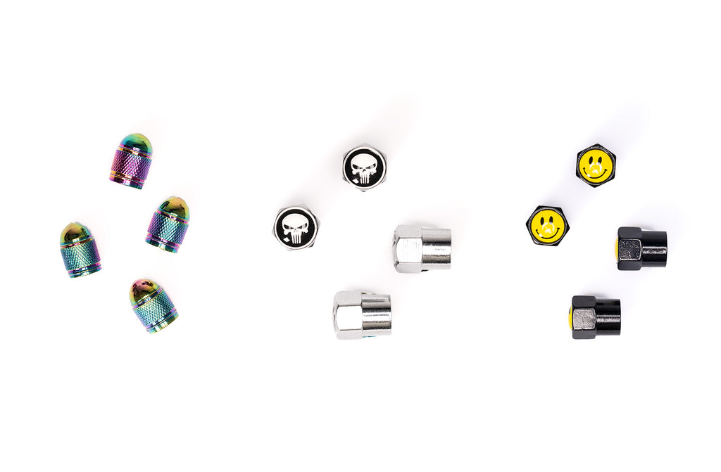 Novelty valve stem caps deals